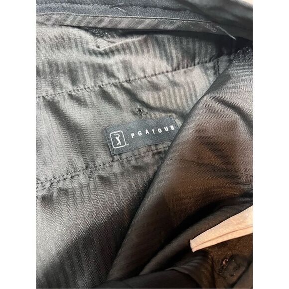 Black PG tour men men’s shorts size 34 - Picture 2 of 5